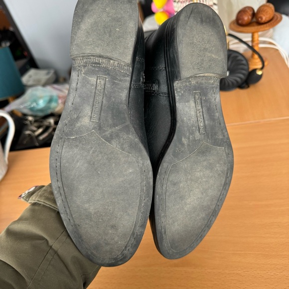 Enzo Angiolini Black Leather Boots - Picture 5 of 7